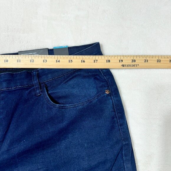 Reitmans R Jeans Women’s 33 Long Dark Wash Blue The Signature Boot Cut - Picture 10 of 16